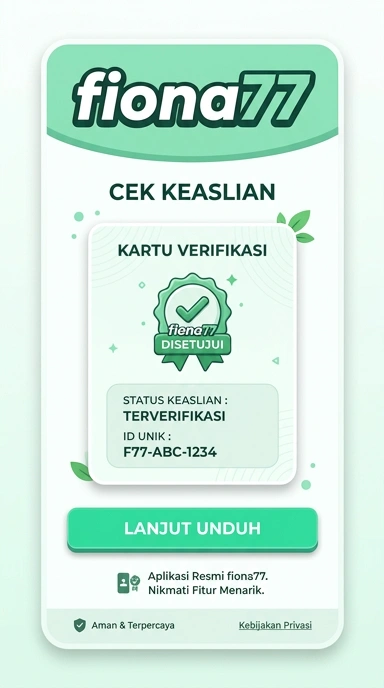 Tampilan kanal resmi fiona77